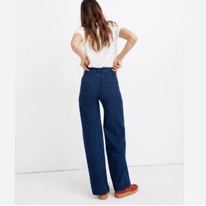 ✨ Madewell Women's Flare & Wide Leg Jeans - Dark Blue